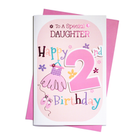 Prelude C75 Birthday Age 2 Daughter 6pk