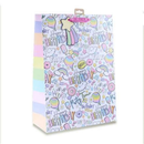 6pk Giftbag Girly Text XL