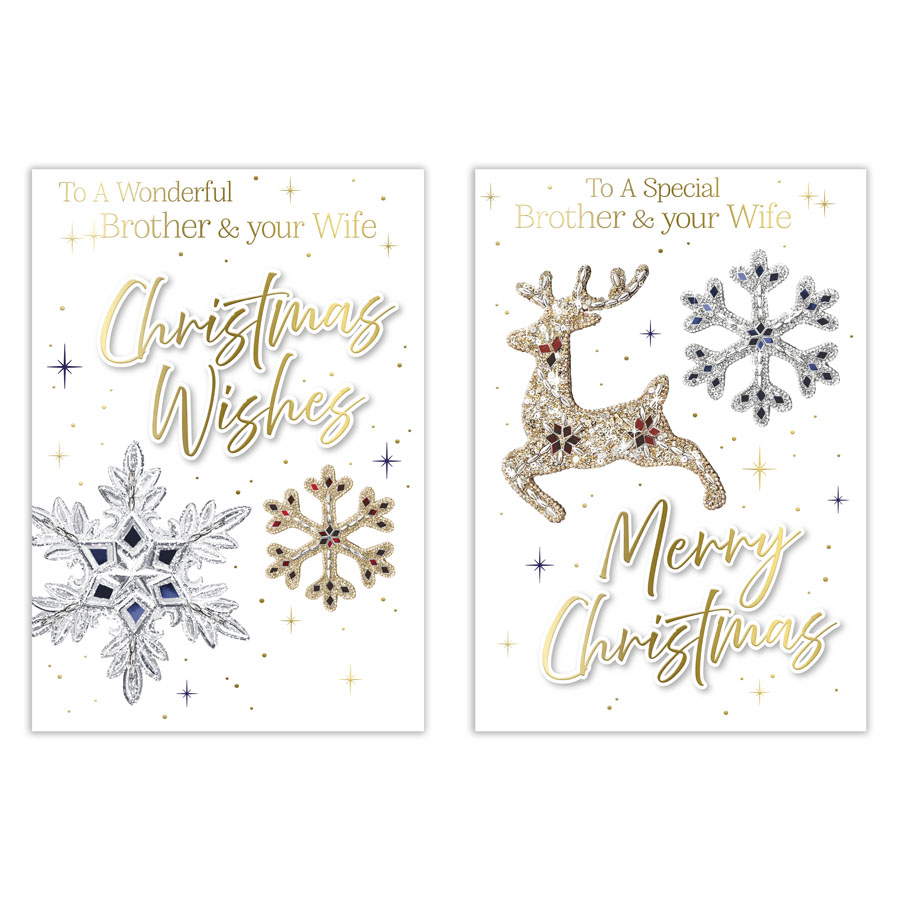 Poppyhill C50 Christmas Brother & Wife 12pk