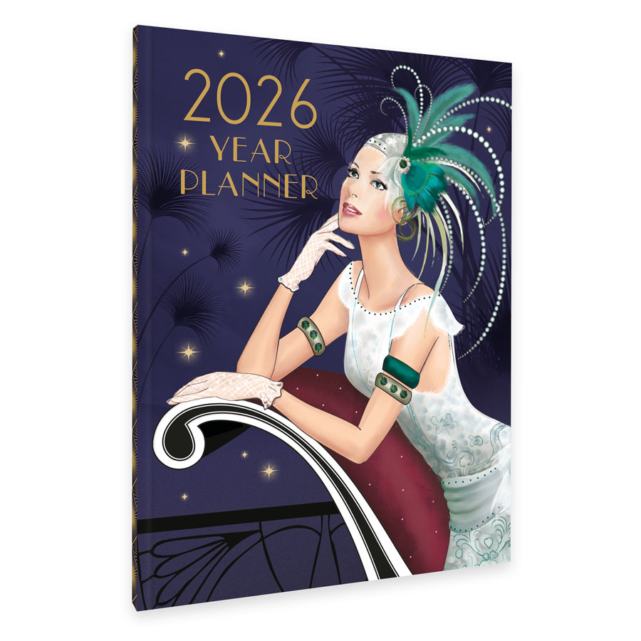 Diary Planner MTV Claire Coxon Art Deco 2027