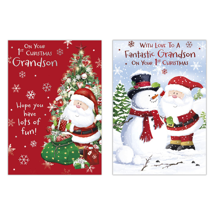 Poppyhill C50 Christmas Grandson 12pk