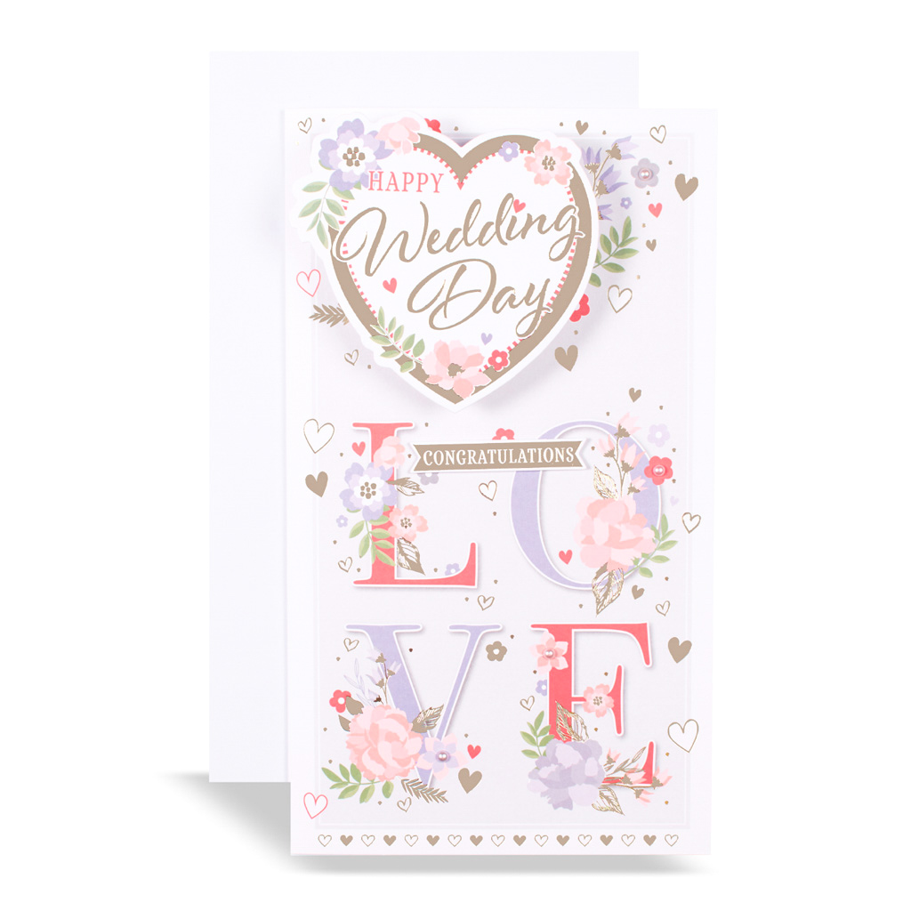 Excellence 6 Pack Cards Our Wedding Day