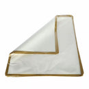 Film Sheets White W/Gold Border 57x57cm 100pk