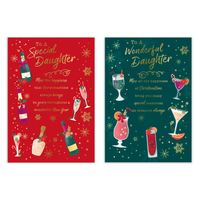 Poppyhill 12 Pack Cards C50 Christmas Daughter