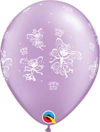 Qualatex Fairies & Butterflies Pearl 11" Latex 6pk