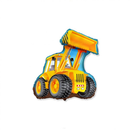 Yellow JCB Digger 14" Mini Shape Foil Balloon