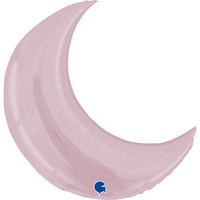 Grabo Foil Balloon Pastel Pink Crescent 36"
