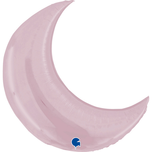 Grabo Foil Balloon Pastel Pink Crescent 36"