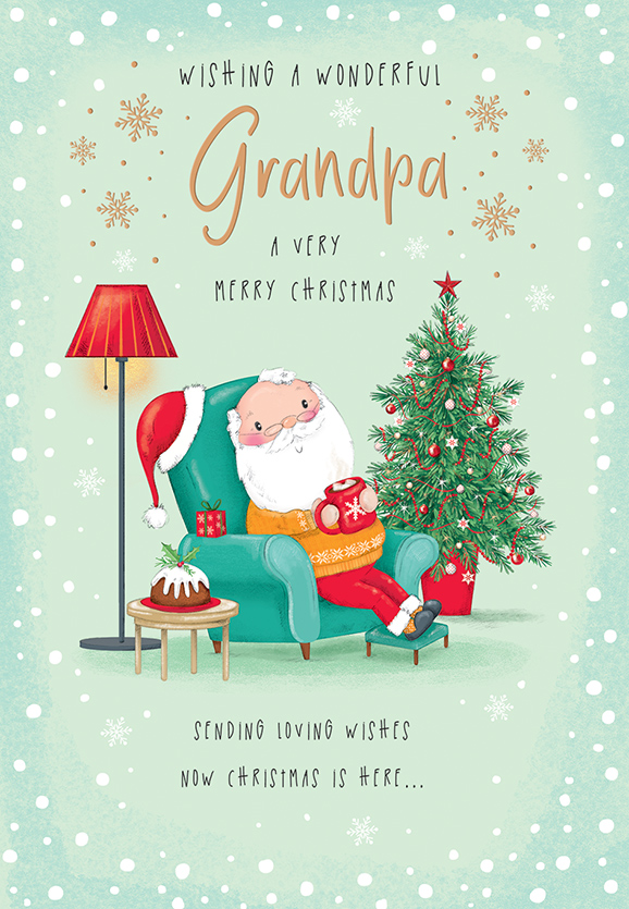 Regal 6 Pack C75 Cards Christmas Grandpa