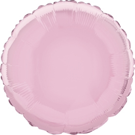 Unique Foil Balloon Pastel Pink Round 18