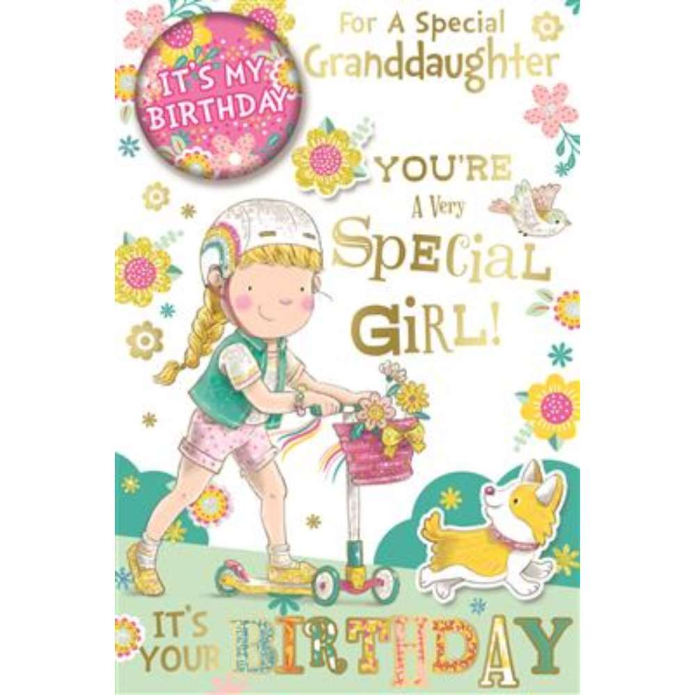 Xpress Yourself C75 Birthday Granddaughter 6pk