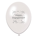 Tiger Feet 6 x 8pk Latex Balloons Engagement 10