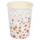 Oaktree 8-cup 9oz rose gold sparkling fizz drinkware with a sleek metallic finish and elegant design