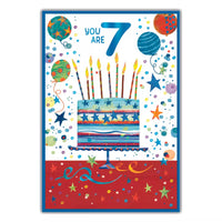 Simon Elvin C50 Birthday Age 7 6pk