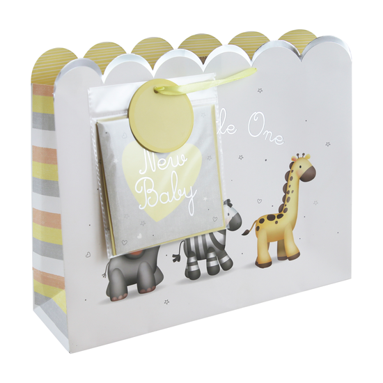Baby Shopper Gift Bag With Card 6pk