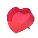 Red Heart Shaped Flower Box & Stand