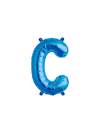 Northstar Foil Balloon Blue 16" Letter C