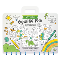 Eurowrap Wipe Clean Activity Book Dinosaur