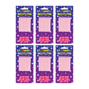Simon Elvin 6 Pack Party Candle Pink Spiral
