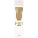 Unique Candle Sparkler Gold 7" 8pk