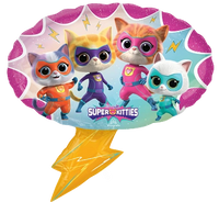 Anagram Foil Balloon Supershape Super Kitties 27