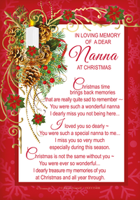 Xpress Yourself Memorial Christmas Nanna 6pk