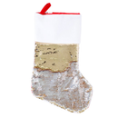 Christmas Stocking 18" Gold / Silver 12pk