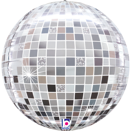 Disco Ball 15" Globe Foil Balloon