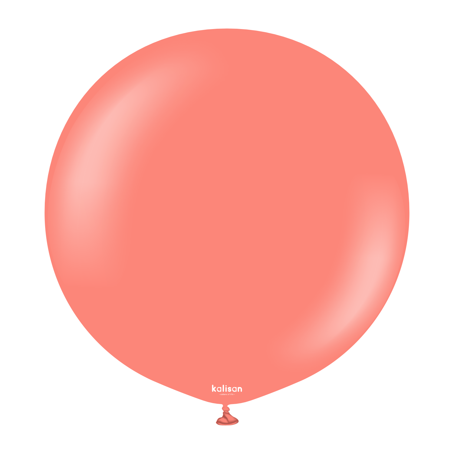 Kalisan Standard Coral 24" Latex Balloons 2pk