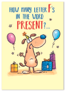 Simon Elvin C50 Birthday Humour Assorted 12x6pk