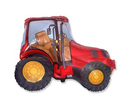 Flexmetal Foil Balloon Tractor Red 30
