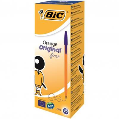 Bic 20 Pack Ballpoint Pen Fine Blue
