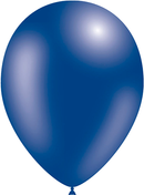 Decotex Pro 50 Pack Latex Balloons Metallic Royal Blue 11"