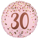 Anagram Foil Balloon Pretty Pink 30th Birthday 18