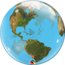 Bubble Balloon 22" Planet Earth