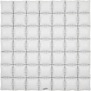Oaktree Foil Balloon Matte White Waffle 36"