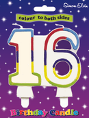 Simon Elvin Party Candle Age 16 Glitter
