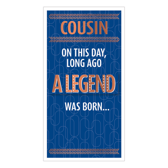 Prelude 6 Pack Cards C55 Birthday Cousin