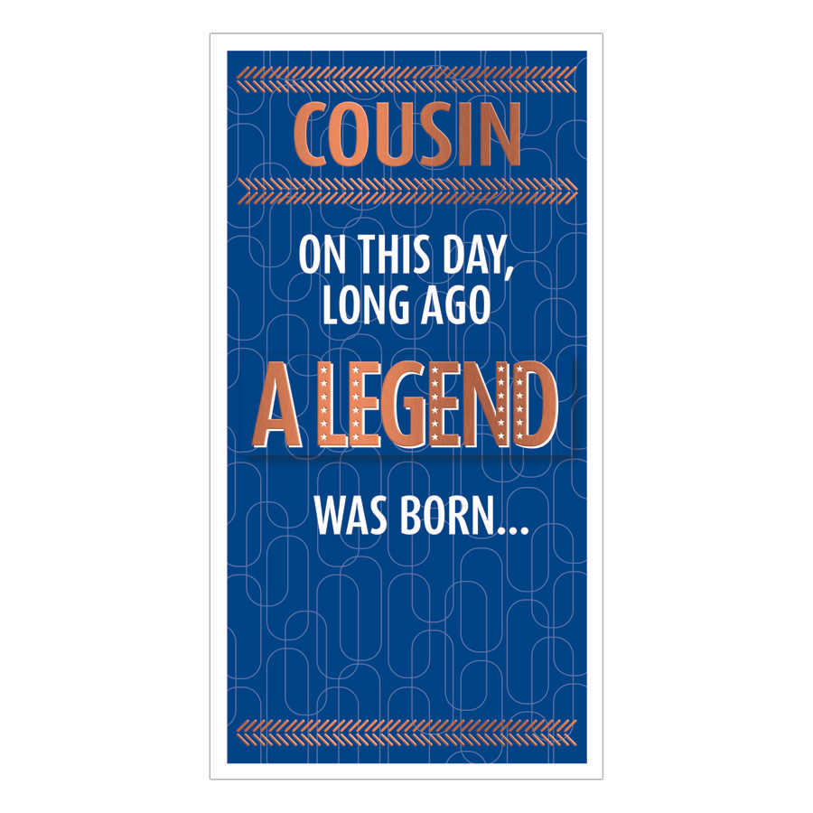 Prelude 6 Pack Cards C55 Birthday Cousin