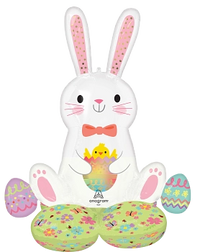 Anagram Foil Balloon Airwalker Bunny Love 45