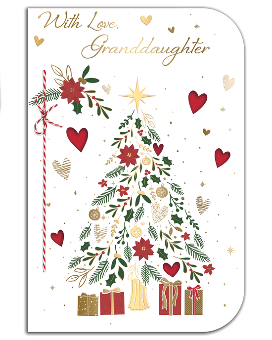 Prelude 6 Pack Cards C75 Christmas Granddaughter
