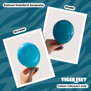Kalisan Standard Turquoise 12" Latex 100pk
