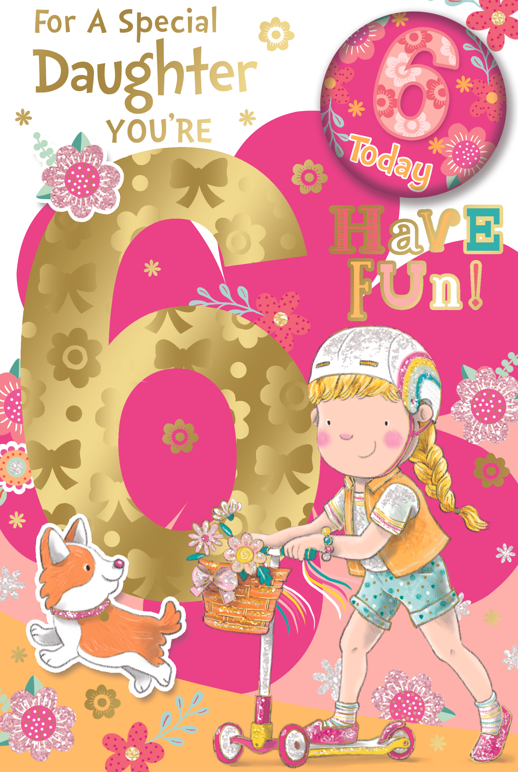 Xpress Yourself 6 Pack Cards C75 Daughter Age 6