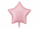 PartyDeco Foil Balloon Matte Pink Star 19