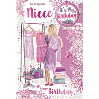 Xpress Yourself C75 Birthday Niece 6pk
