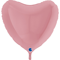 Grabo Foil Balloon Matte Pink Heart 36"