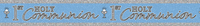 Tiger Feet Banner 1st Holy Communion Blue 2.6M 6pk