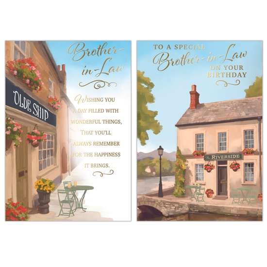 Poppyhill C50 Birthday Brother-In-Law 12pk