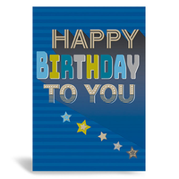 Prelude Pzazzle C50 Birthday Open 6pk