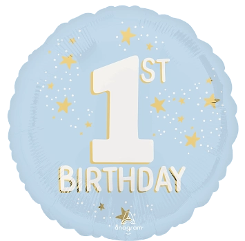Anagram Mister One-derful 18" Foil Balloon